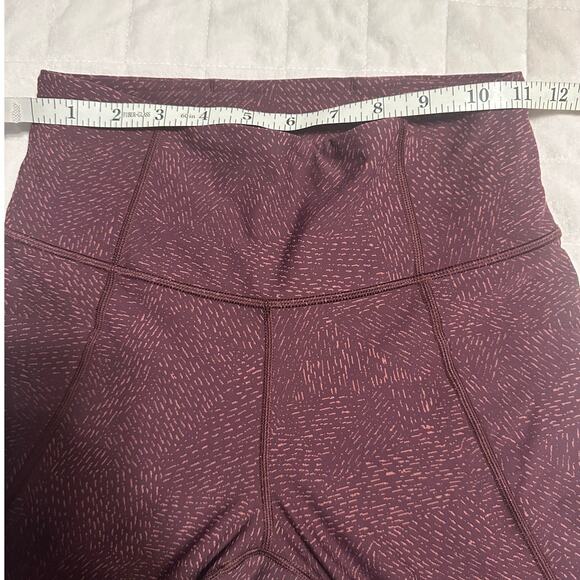 Athleta Salutation Stash Pocket Tight Leggings Women's Size XS Purple Athleisure - Picture 6 of 7